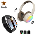 Diadema Lelisu Cafe + Smartwatch Negro