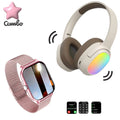 Diadema lelisu cafe + smartwatch rosa