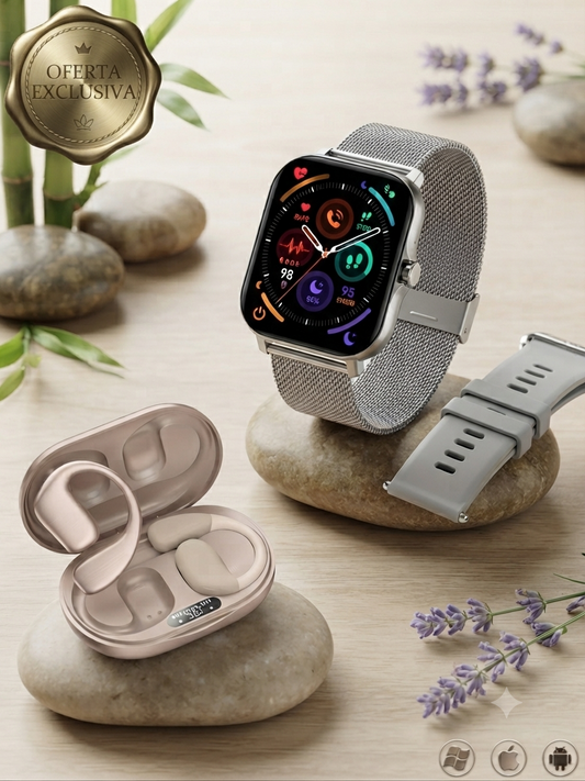 Combo Smartwatch + M75 beige