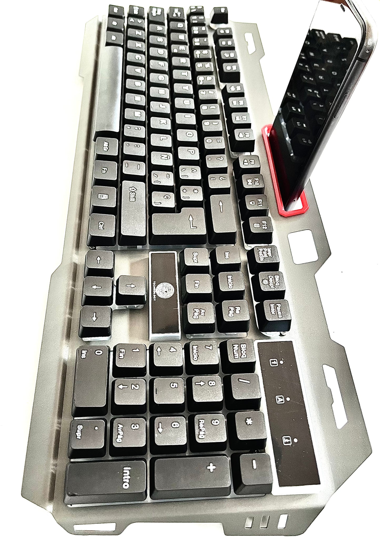 Kit Gamer teclado mouse audífonos tapete